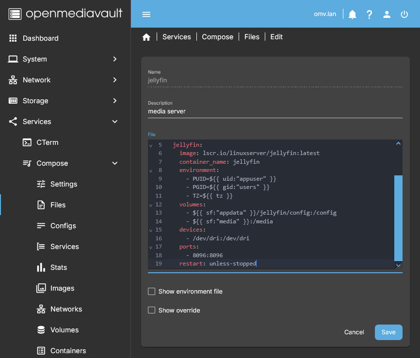 Nextcloud na OMV przez Compose: kiedy ma sens, a kiedy lepszy jest prosty udział